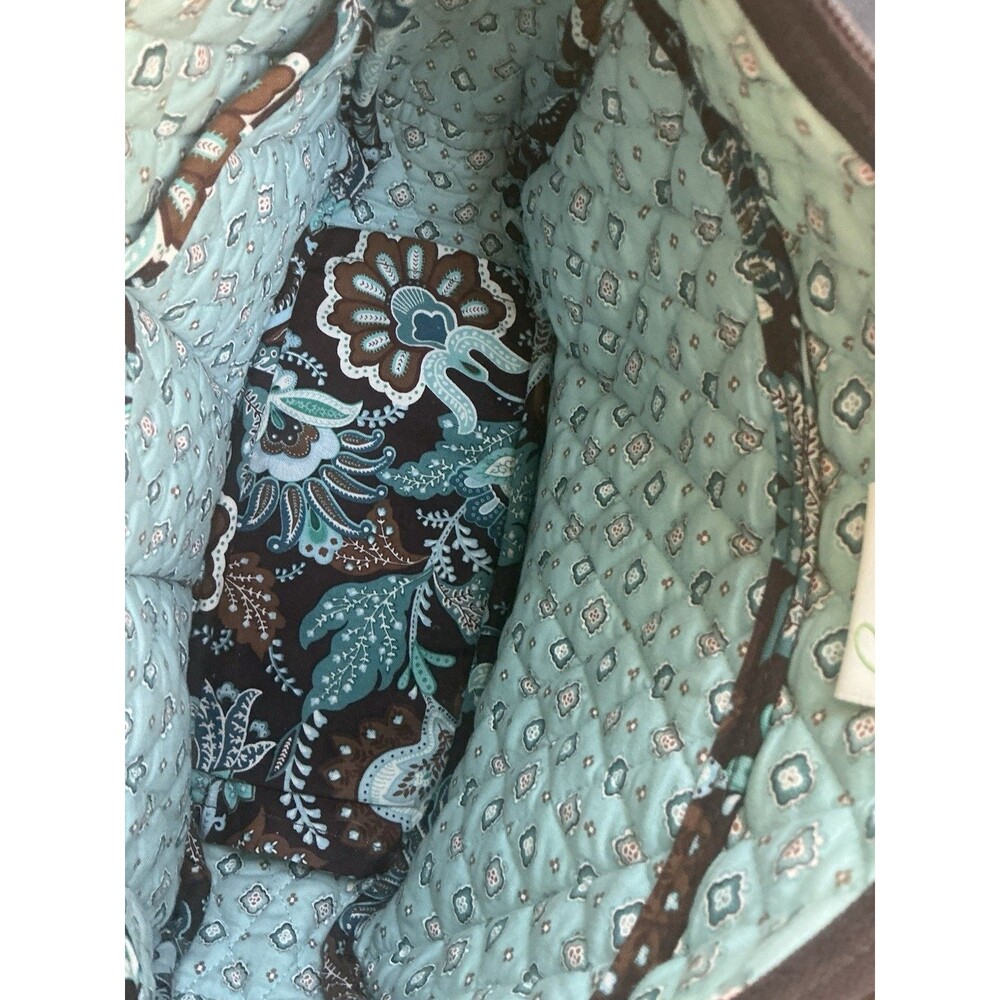 Vera Bradley Java Blue Olivia Hobo Crossbody Hand… - image 8